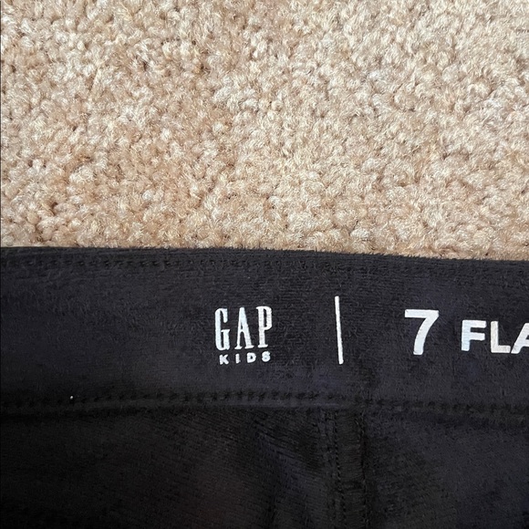 NWT Gap Faux Leather Girls High Rise Flares - Picture 6 of 9